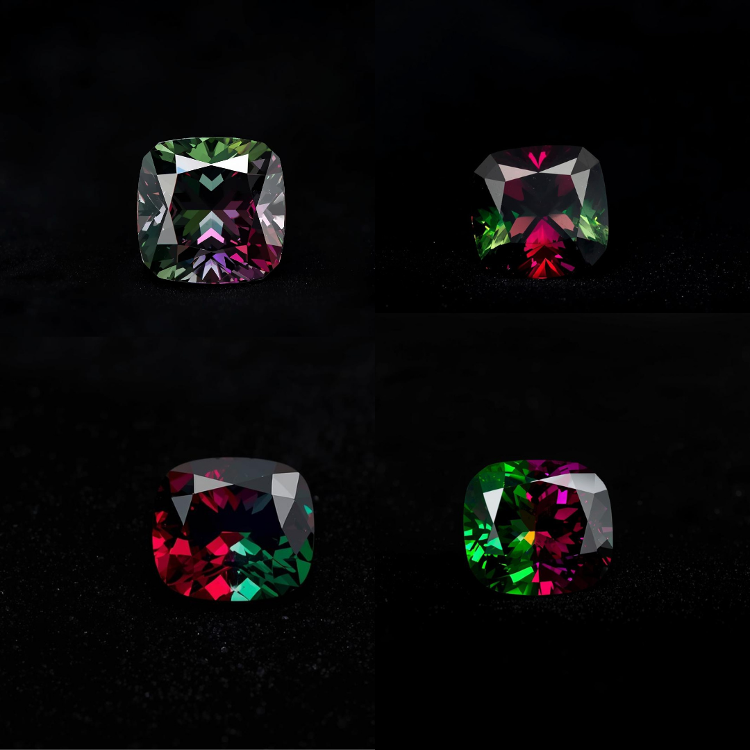 Beautiful Alexandrite gemstone with exceptional quality and color