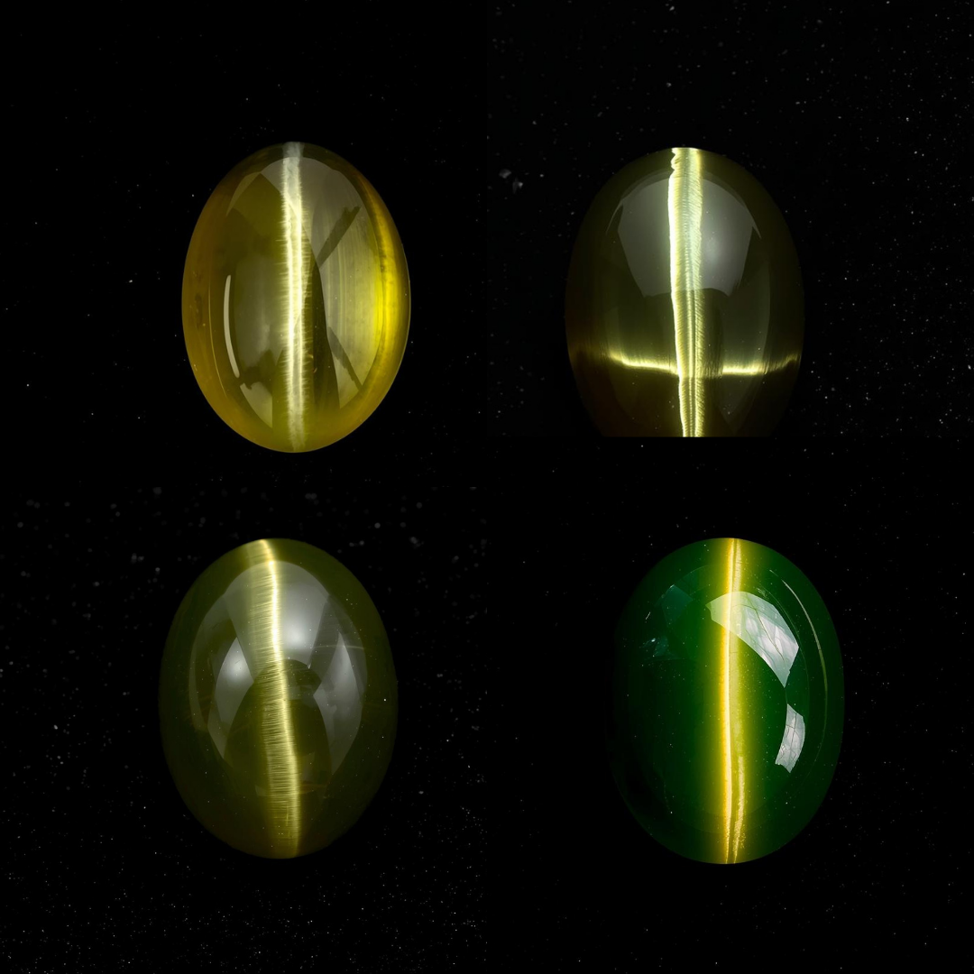 Beautiful Cat's Eye Chrysoberyl gemstone with exceptional quality and color