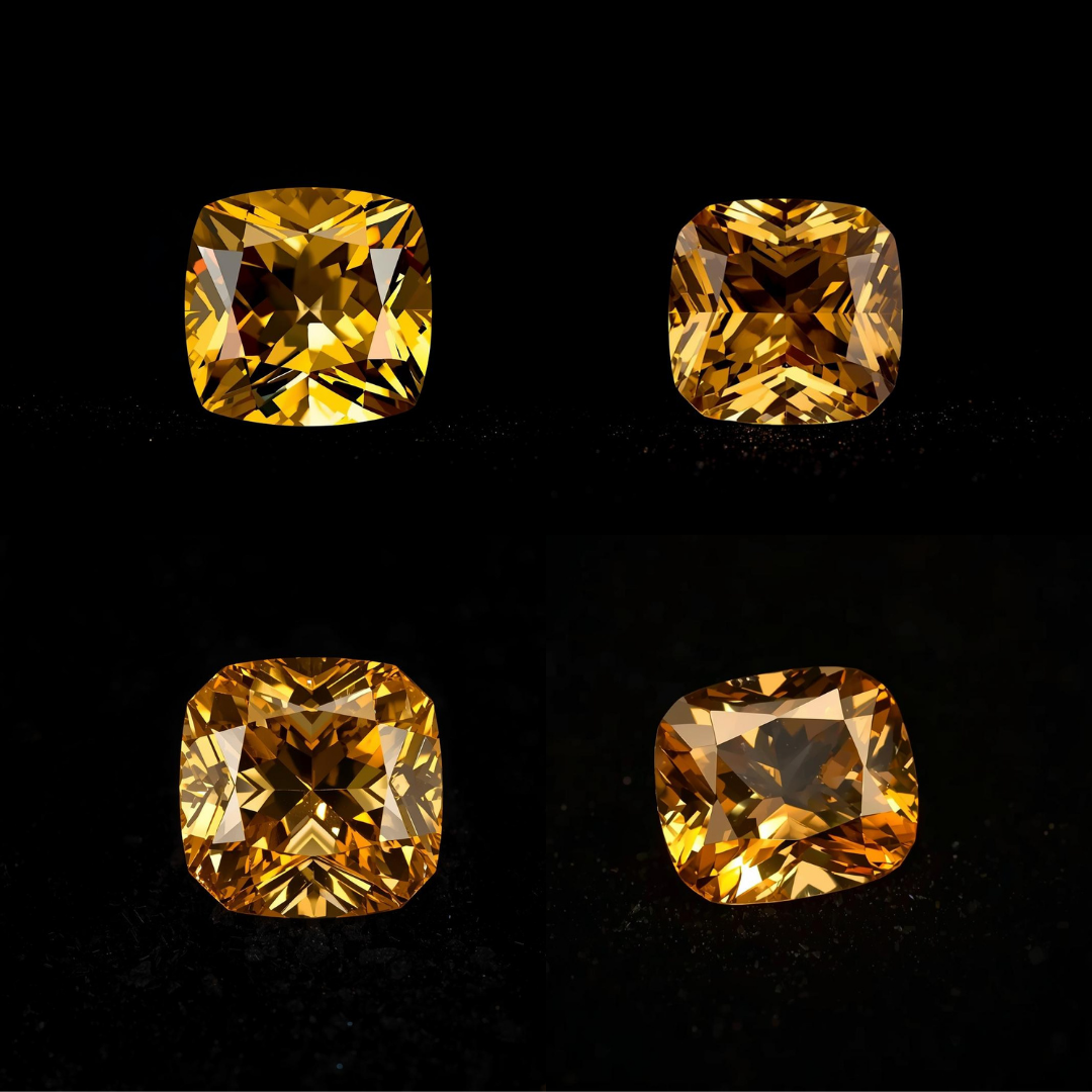 Beautiful Citrine gemstone with exceptional quality and color