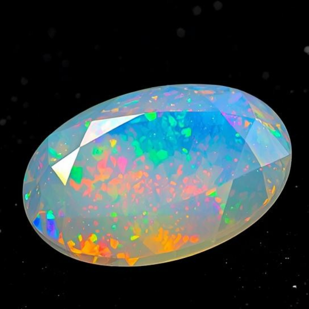 Opal, Tourmaline
